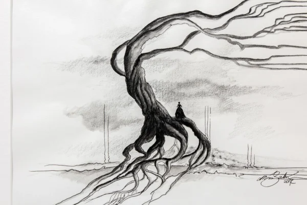 The Windswept Tree [original] - Image 4